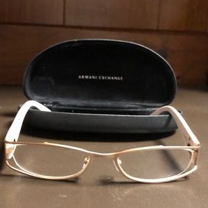 Armani exchange women’s prescription eye glasses